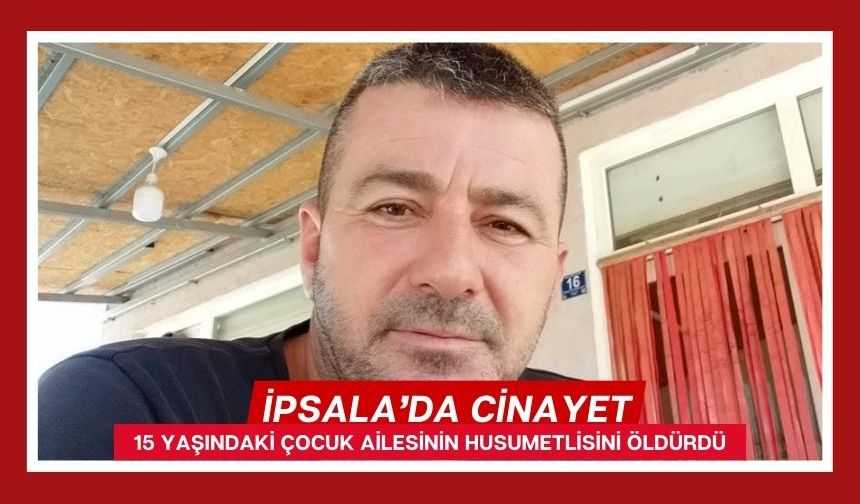 15 yaşındaki çocuk, ailesinin husumetlisini öldürdü