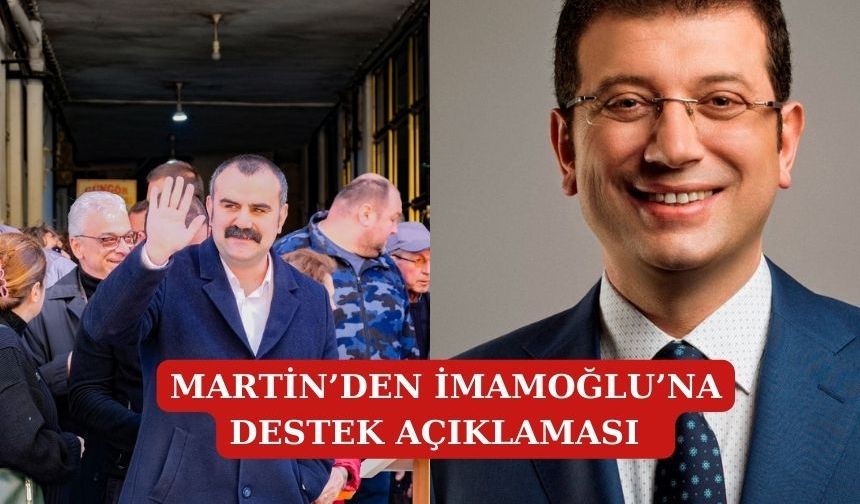 Ediz Martin’den İmamaoğlu’na ve 100 kişiye yapılan hukuksuz gözaltılara tepki