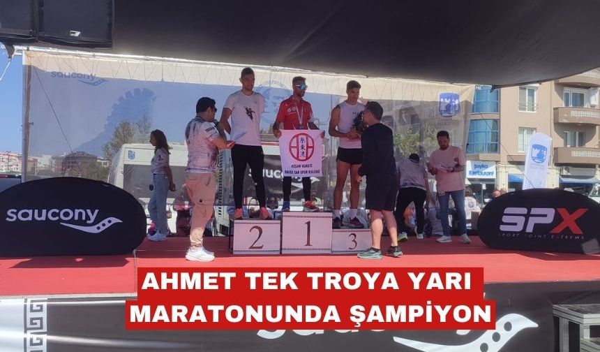 Ahmet Tek sakatlıktan döndü, şampiyonlukla taçlandırdı