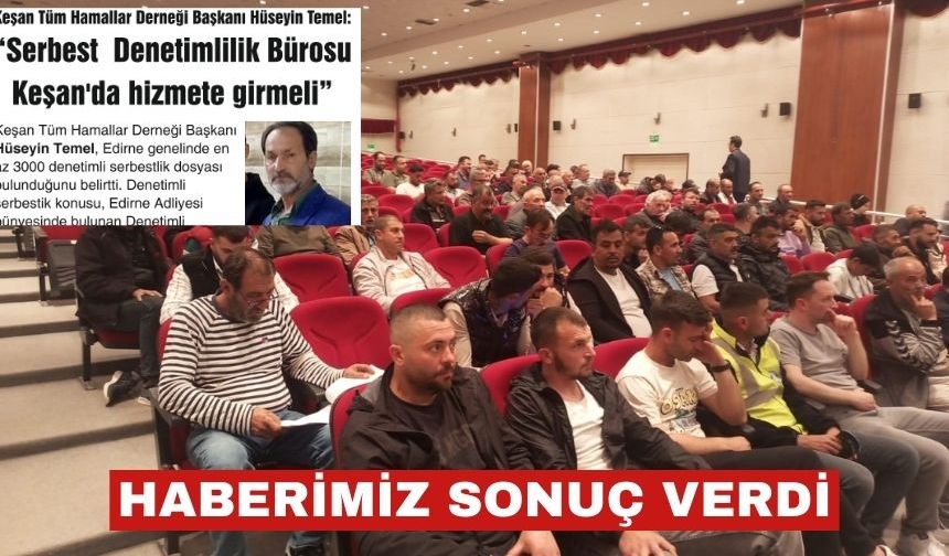 Gazetemizde yer alan haberimiz sonuç verdi