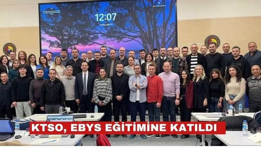 Keşan TSO, TOBB EBYS Sistem Yöneticisi Eğitimine katıldı