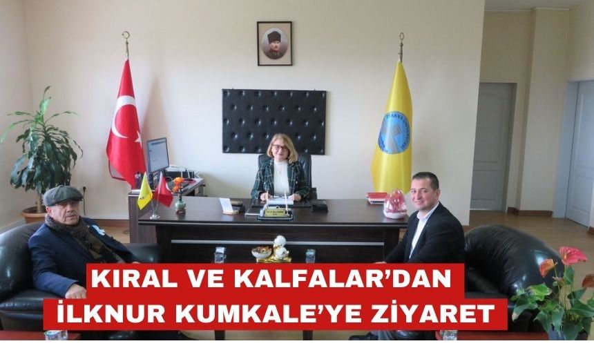 Tamer Kıral ve Bayram Ali Kalfalar’dan İlknur Kumkale’ye ziyaret