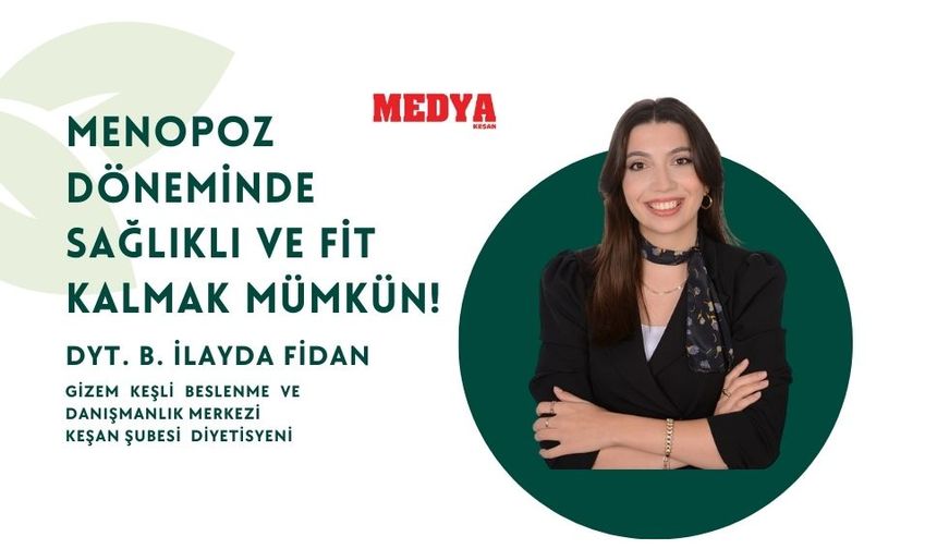 Menopoz döneminde sağlıklı ve fit kalmak mümkün!