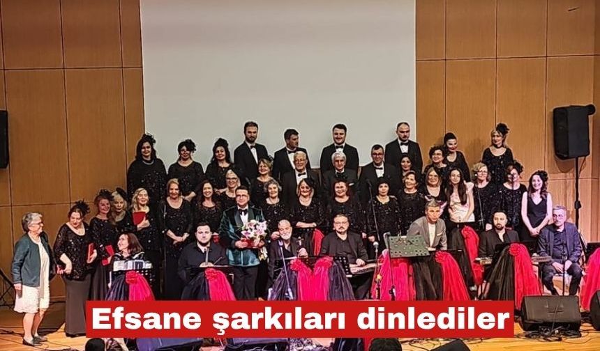 Efsane şarkıları seslendirdiler