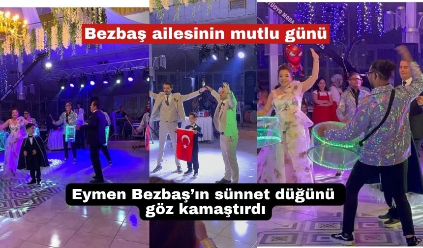 Bezbaş ailesinin mutlu günü