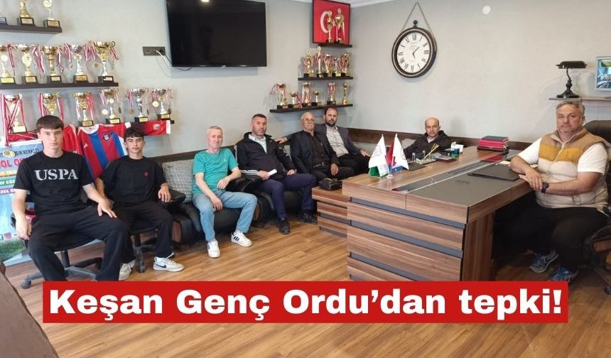 Keşan Genç Ordu U15 Takımı Final maçına çıkmama kararı aldı