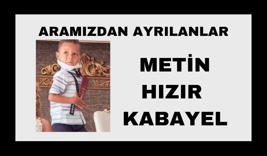 Metin Hızır Kabayel vefat etti