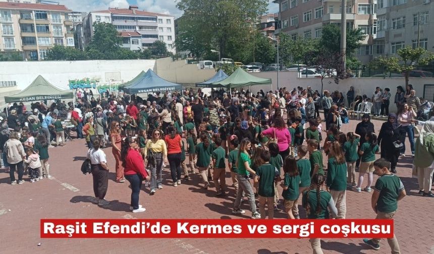 Raşit Efendi 'de kermes ve yıl sonu resim sergisi