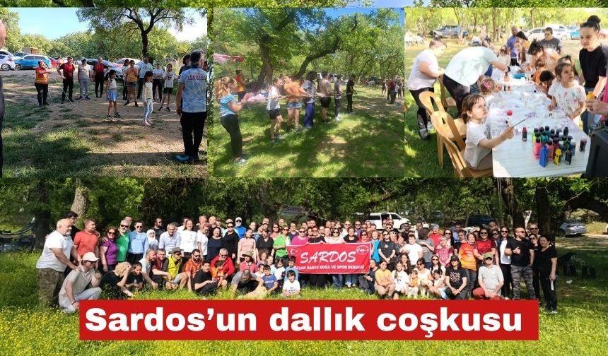 Keşan Sardos Derneği’nin dallık coşkusu