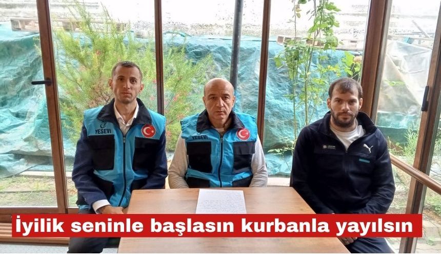 Cankaloğlu "İyilik seninle başlasın kurbanla yayılsın”