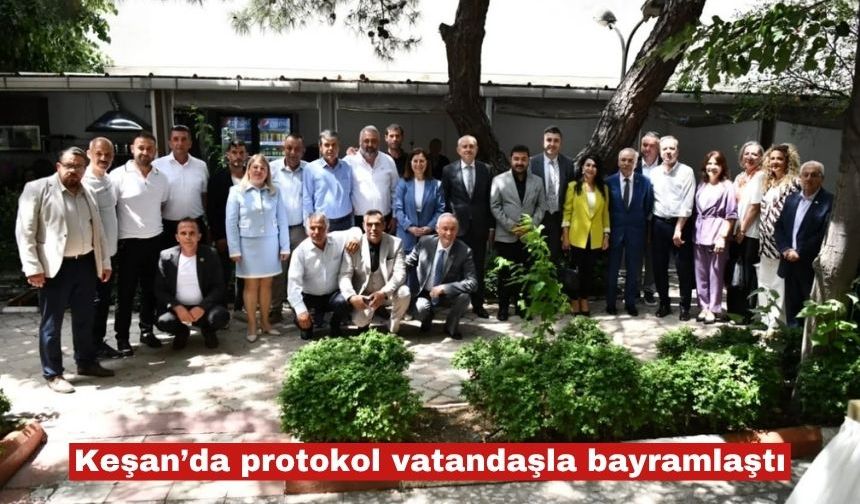 Bayram Coşkusu Keşan'da resmi törenle Kutlandı