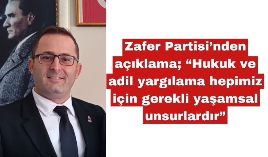 Zafer Partisi’nden Ümit Özdağ için açıklama