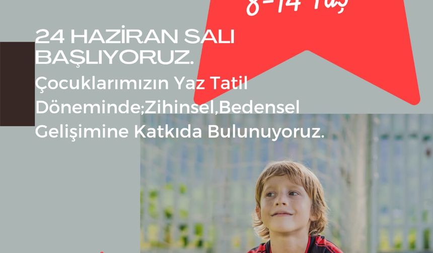 YeniKarpuzlu’da Yaz Futbol Kursu Başlıyor