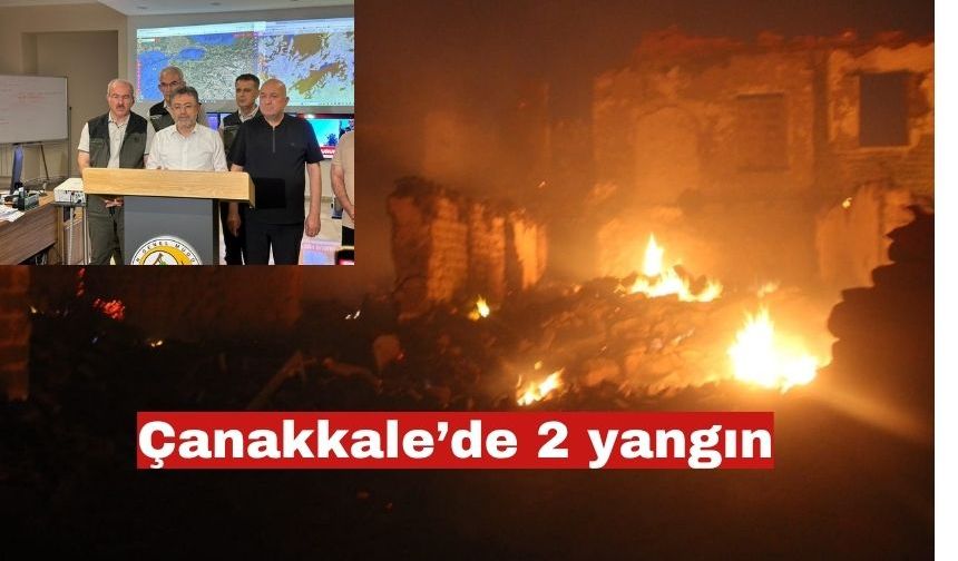 Yumaklı, Yangın Yönetim Merkezi'nde açıklamalarda bulundu