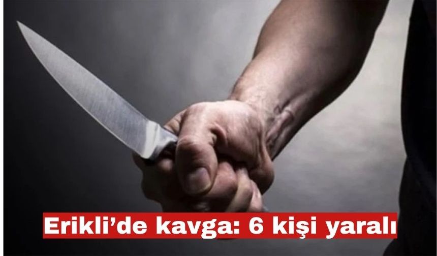 Erikli’de çıkan kavgada 6 kişi yaralandı