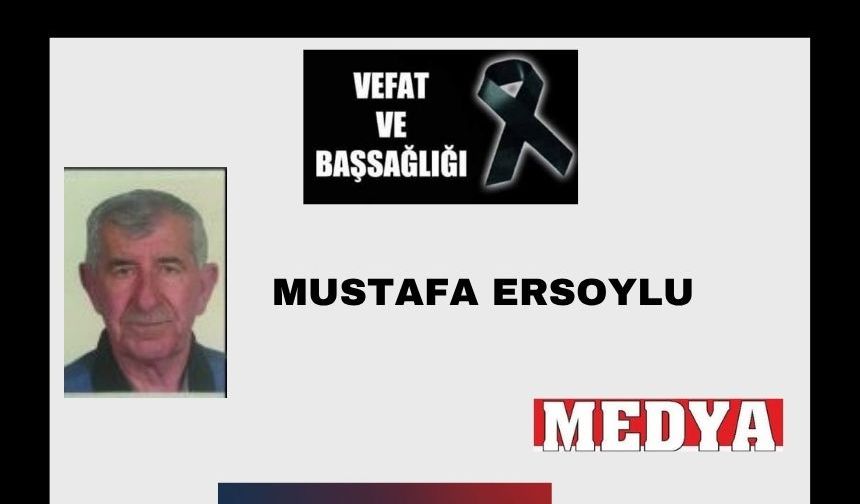 Mustafa Ersoylu vefat etti