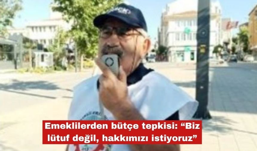 Ahmet Erkan “Biz lütuf değil, hakkımızı istiyoruz”