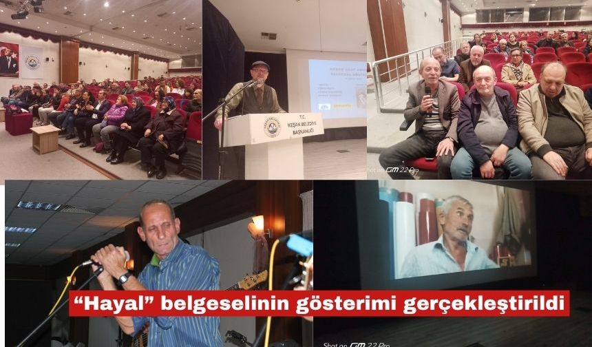 “Hayal” belgeselinin gösterimi gerçekleştirildi