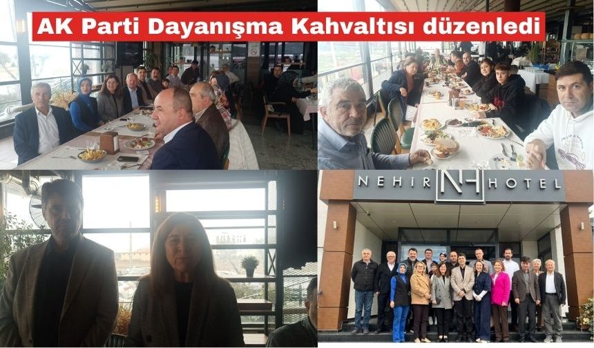 AK Parti Dayanışma Kahvaltısı düzenledi