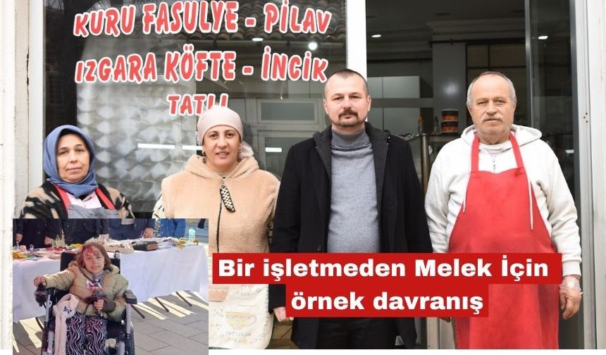 Keşan’da SMA Hastası Melek için anlamlı destek