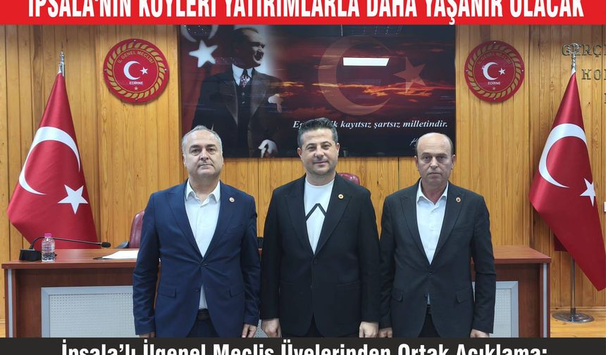 2026 Bütçesi’nden İpsala’ya 41 milyon