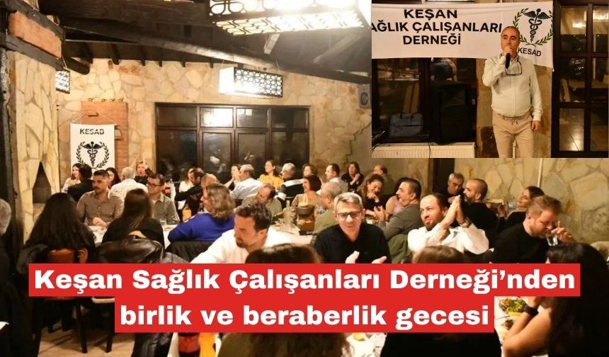 Sağlık Çalışanları Derneği’nden birlik ve beraberlik gecesi