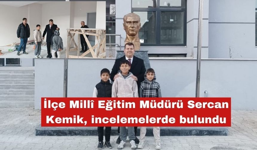 İnönü İlkokulu’nda sona yaklaşıldı