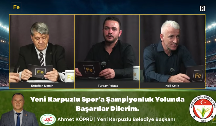 Spor Zamanı’nda Yenikarpuzluspor gündemi