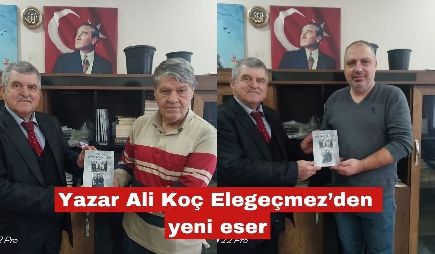 Yazar Ali Koç Elegeçmez’den yeni eser