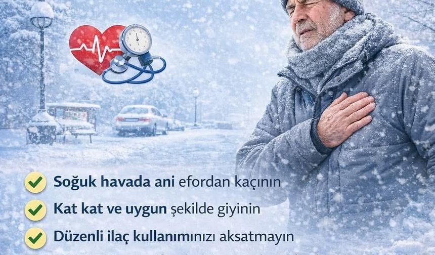 İpsala Toplum Sağlığı Merkezinden soğuk hava uyarısı