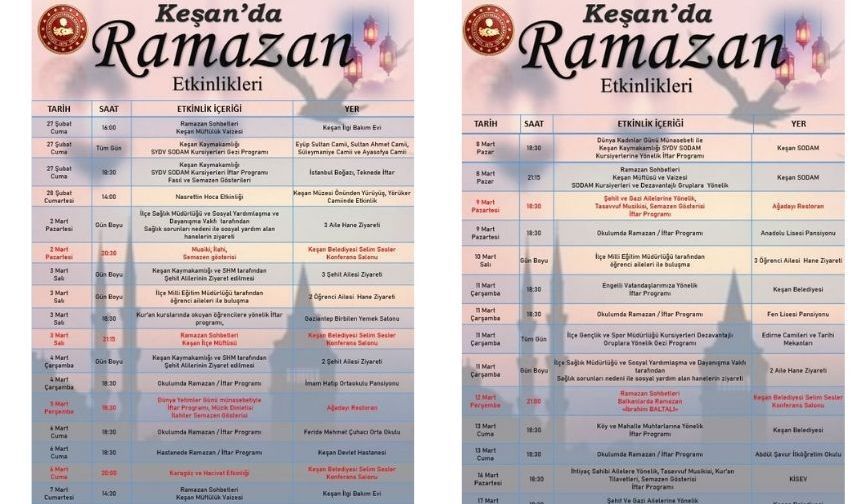 Kaymakamlıktan Gönül Köprüleri Kuran Etkinlikler!