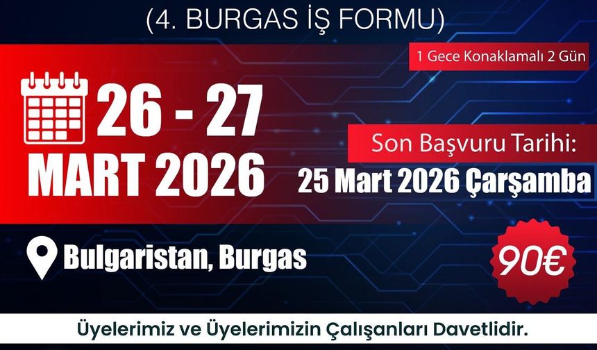 Burgas İş Forumu için geri sayım başladı!