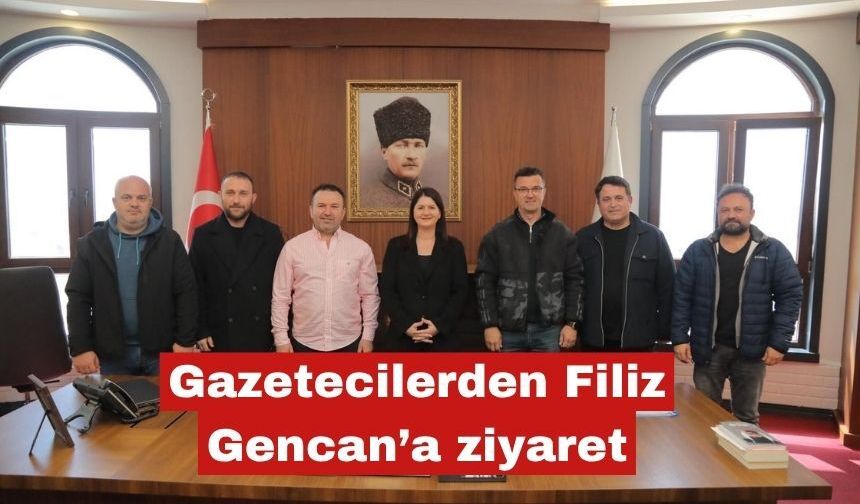 Gazetecilerden Filiz Gencan’a ziyaret