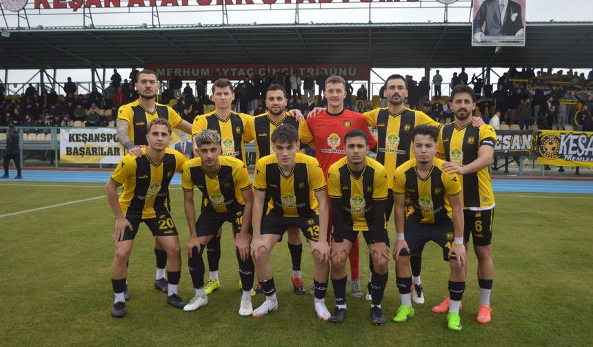 Keşanspor deplasmanda Lalapaşaspor ile karşılaşacak