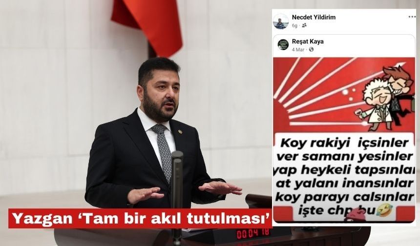 CHP’li Baran Yazgan’dan hadsiz paylaşıma sert tepki