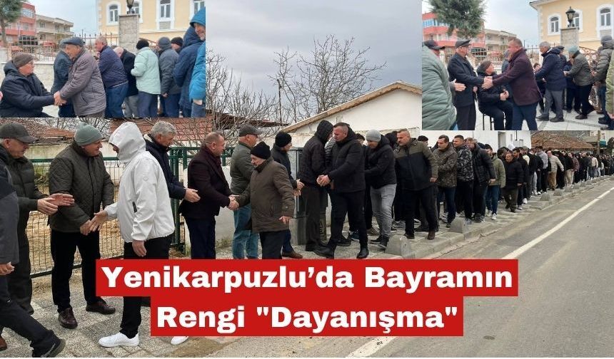 Yenikarpuzlu’da Bayramın Rengi "Dayanışma"