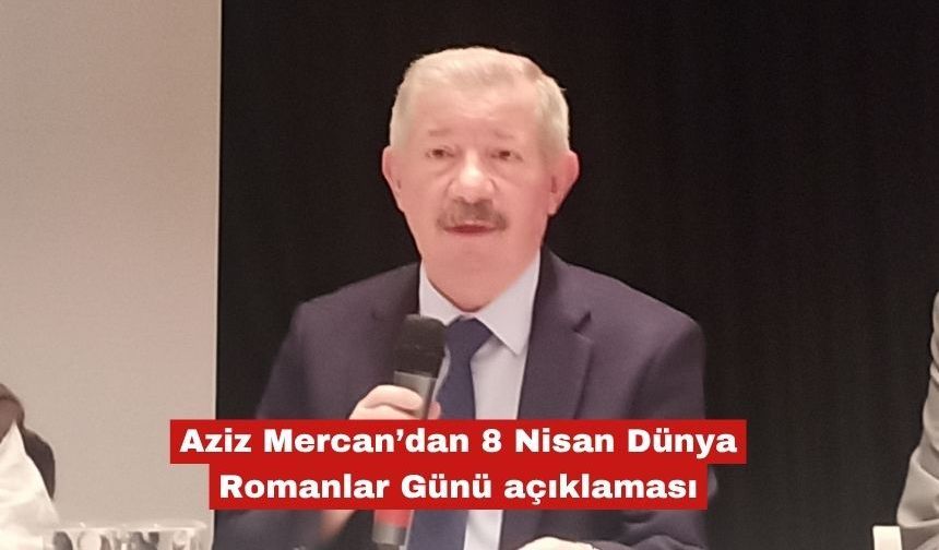 Aziz Mercan’dan 8 Nisan Romanlar Günü ile ilgili açıklama