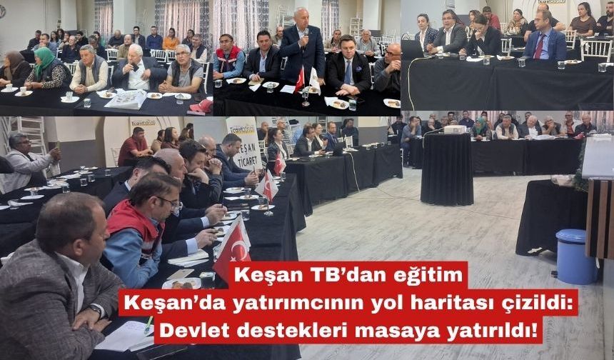Keşan Ticaret Borsası'ndan hibe eğitimi