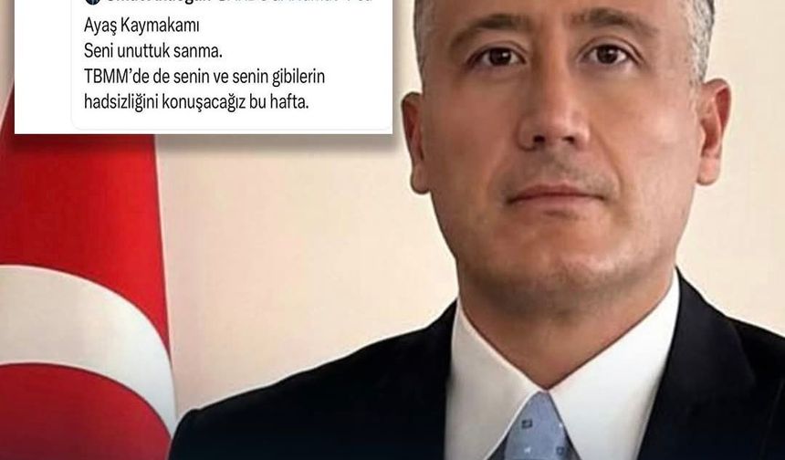 Polemik tayin getirdi: Ayaş Kaymakamı Edirne’ye Atandı!