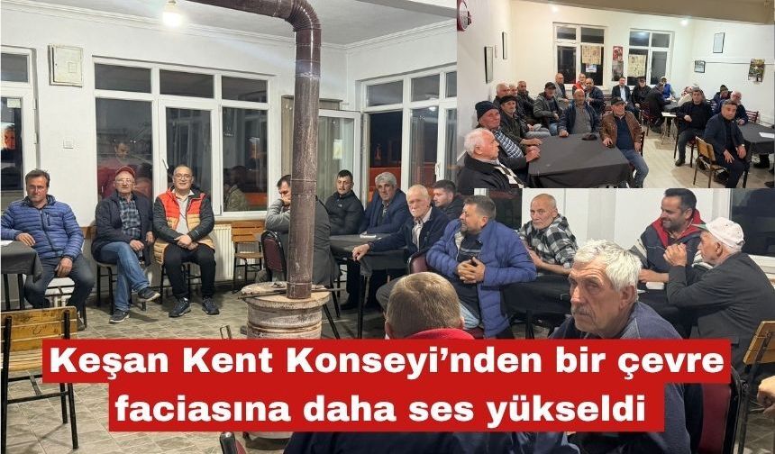 Kent Konseyi’nden bir çevre faciasına daha ses yükseldi