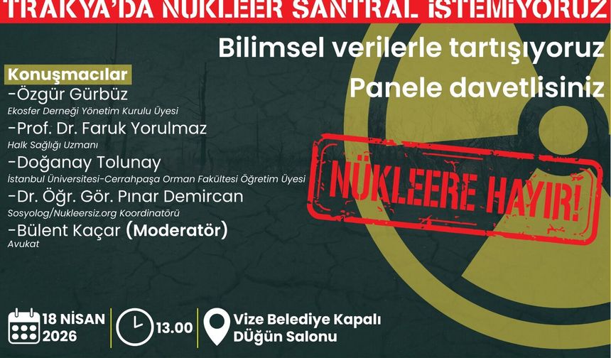 Bilim insanları Vize’de bir araya geliyor!