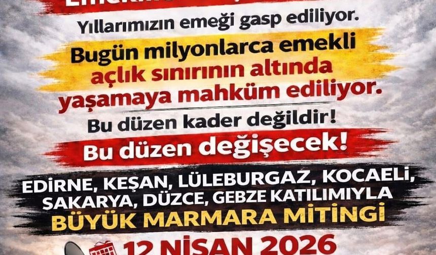 Emekliler İstanbul’a Çıkarma Yapıyor