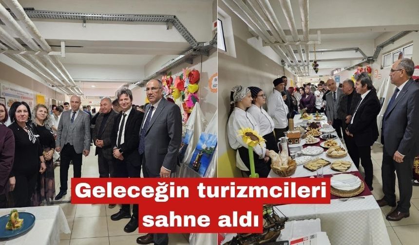 Geleceğin turizmcileri sahne aldı