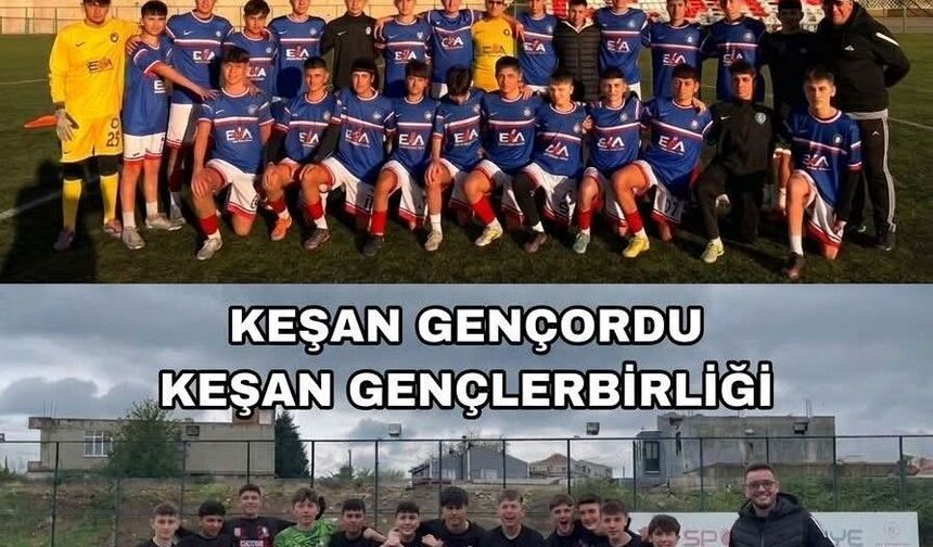 U15 Ligi finalinde iki Keşan takımı karşı karşıya!