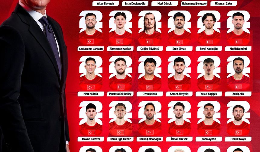 2026 FIFA Dünya Kupası geniş kadrosu açıklandı
