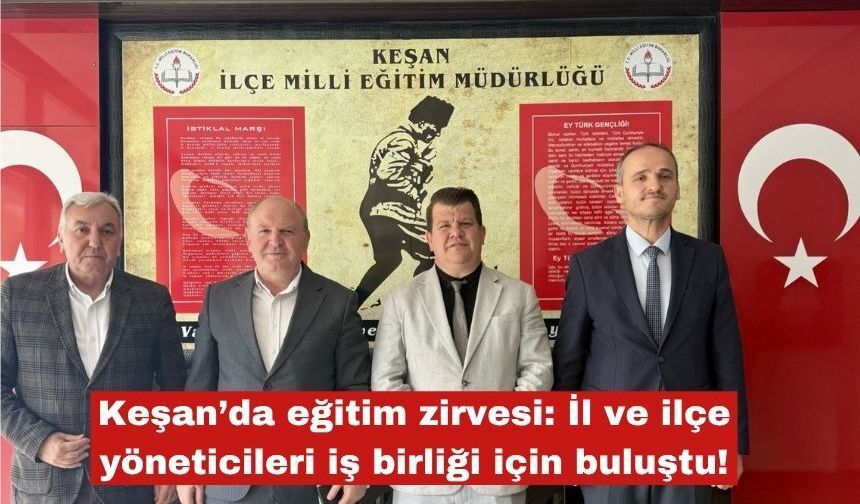 İl ve ilçe yöneticileri iş birliği için buluştu!