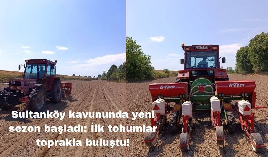 Sultanköy kavununda yeni sezon başladı