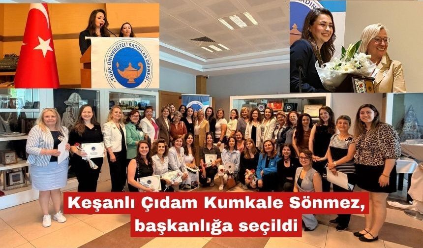 Keşanlı Çıdam Kumkale Sönmez, tekrar başkanlığa seçildi