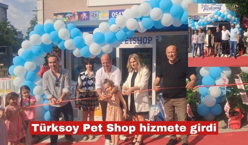 Keşan'da Türksoy Pet Shop hizmete girdi