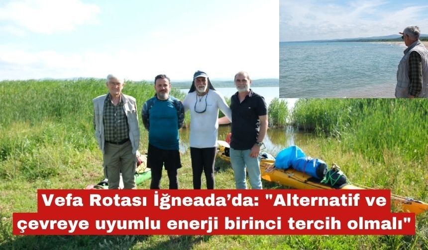 "Alternatif ve çevreye uyumlu enerji birinci tercih olmalı"